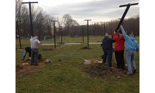 New Batting Cages at Laurel Acres